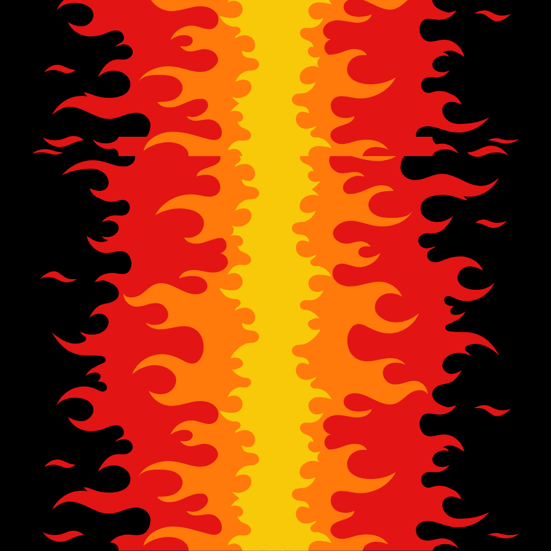 Flames Paddle Skin