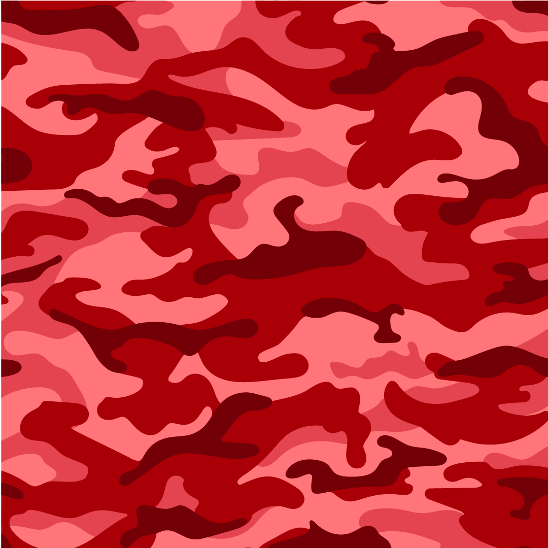 Red Camo Paddle Skin